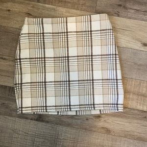 Plaid Skirt